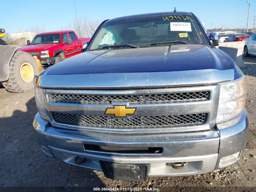 2013 CHEVROLET SILVERADO 1500 LT - 1GCRKSE71DZ374170