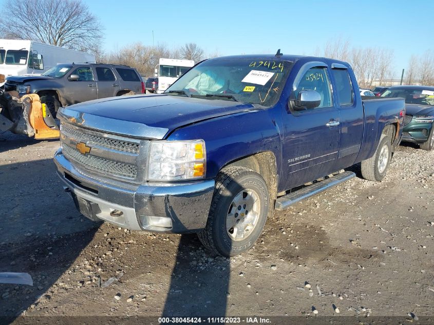 2013 CHEVROLET SILVERADO 1500 LT - 1GCRKSE71DZ374170