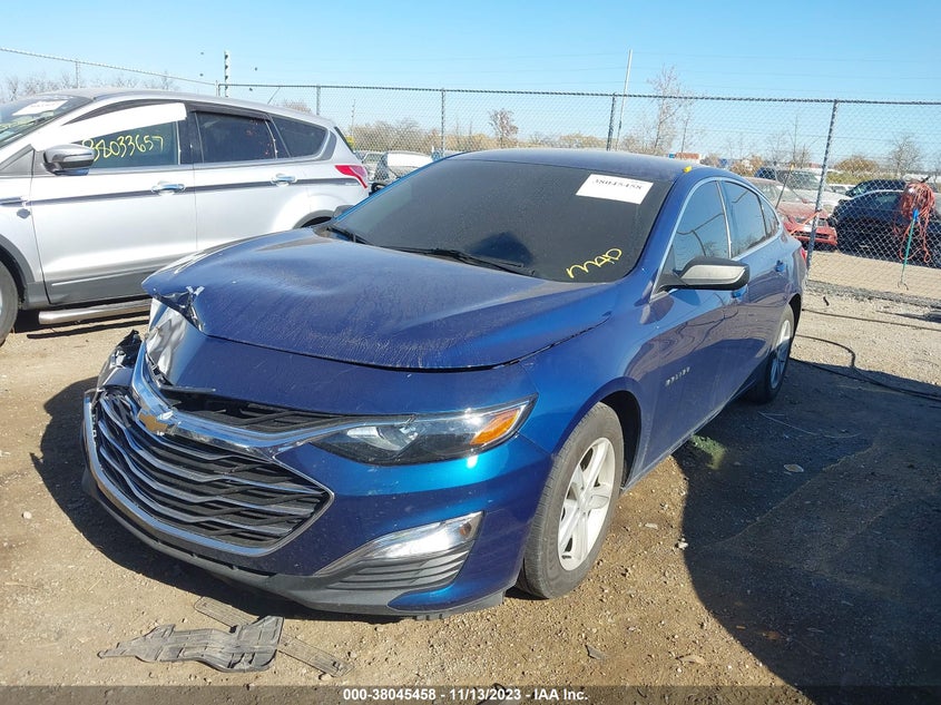 VIN 1G1ZB5ST5KF173320 2019 CHEVROLET MALIBU 1LS