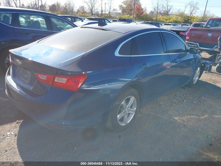 VIN 1G1ZB5ST5KF173320 2019 CHEVROLET MALIBU 1LS
