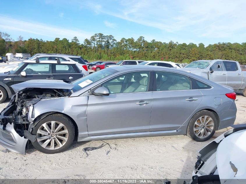 2017 HYUNDAI SONATA SPORT/LIMITED - 5NPE34AF9HH568267