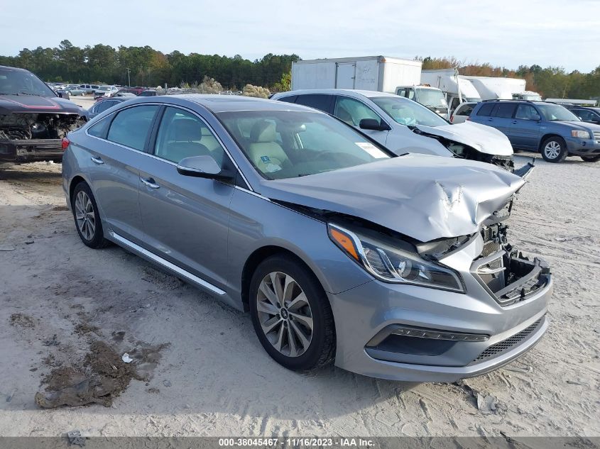 2017 HYUNDAI SONATA SPORT/LIMITED - 5NPE34AF9HH568267