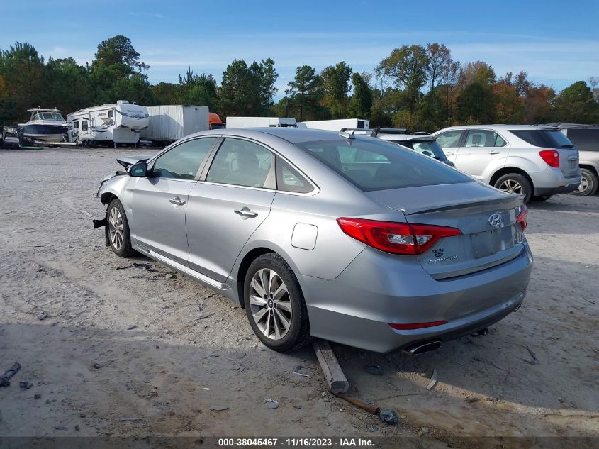 2017 HYUNDAI SONATA SPORT/LIMITED - 5NPE34AF9HH568267