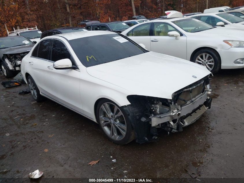 2015 MERCEDES-BENZ C 300 4MATIC - 55SWF4KB3FU016586