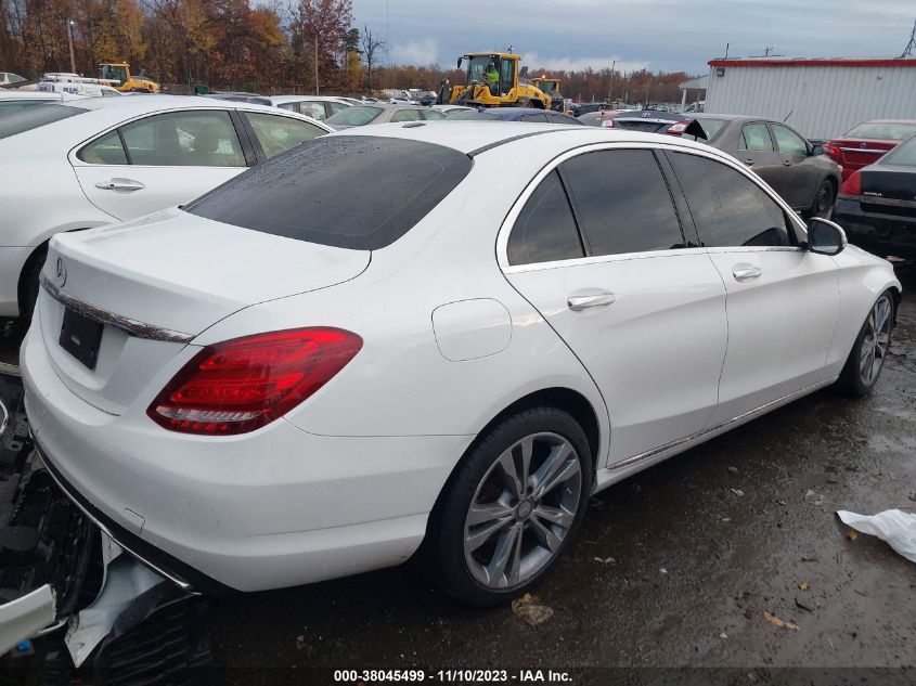 2015 MERCEDES-BENZ C 300 4MATIC - 55SWF4KB3FU016586