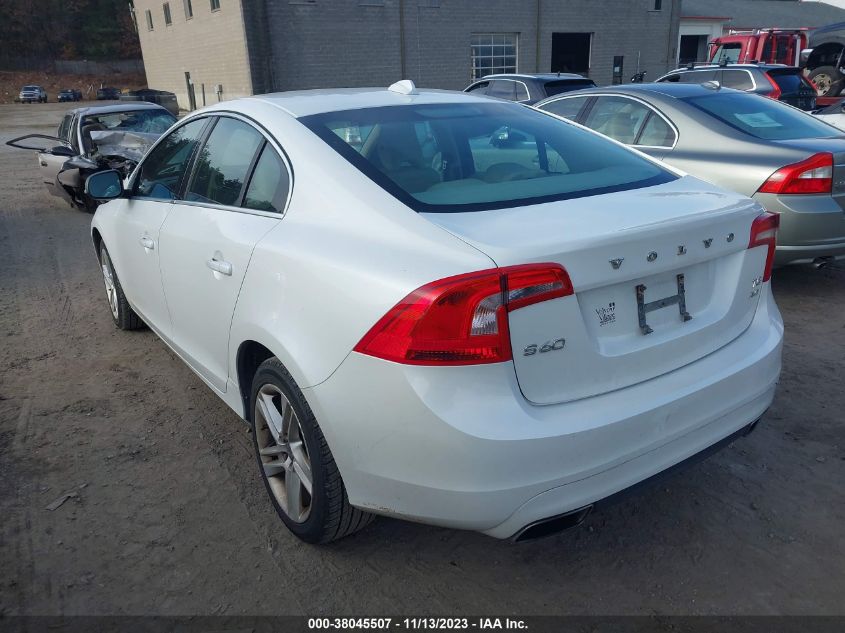 2015 VOLVO S60 T5 PREMIER - YV1612TB1F1309747
