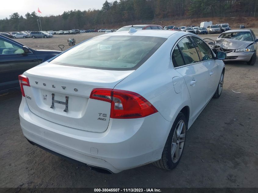 2015 VOLVO S60 T5 PREMIER - YV1612TB1F1309747