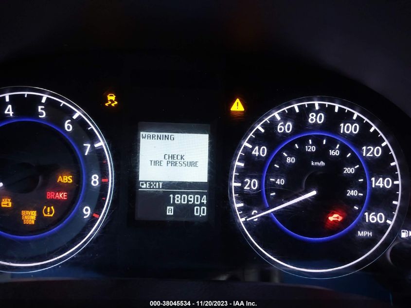 2013 INFINITI G37X - JN1CV6AR8DM770124