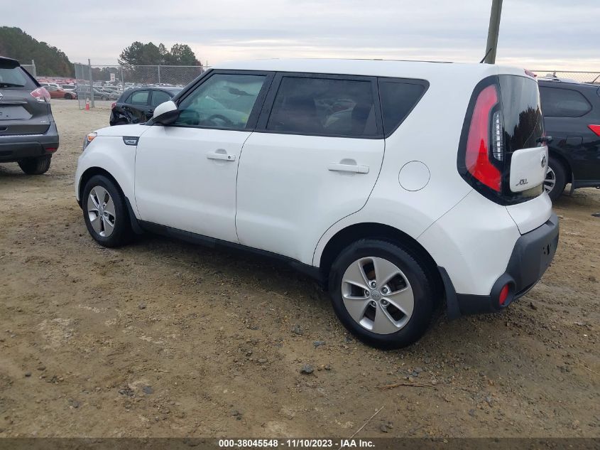 2015 KIA SOUL - KNDJN2A20F7144777