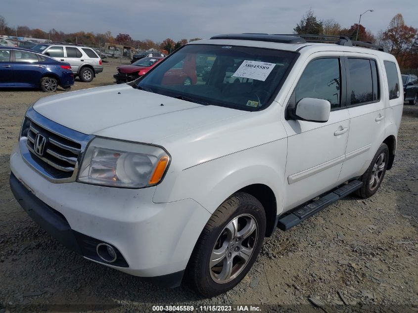 2014 HONDA PILOT EX-L - 5FNYF3H54EB003527