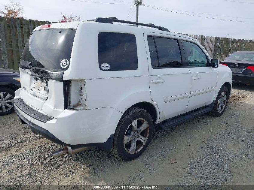 2014 HONDA PILOT EX-L - 5FNYF3H54EB003527