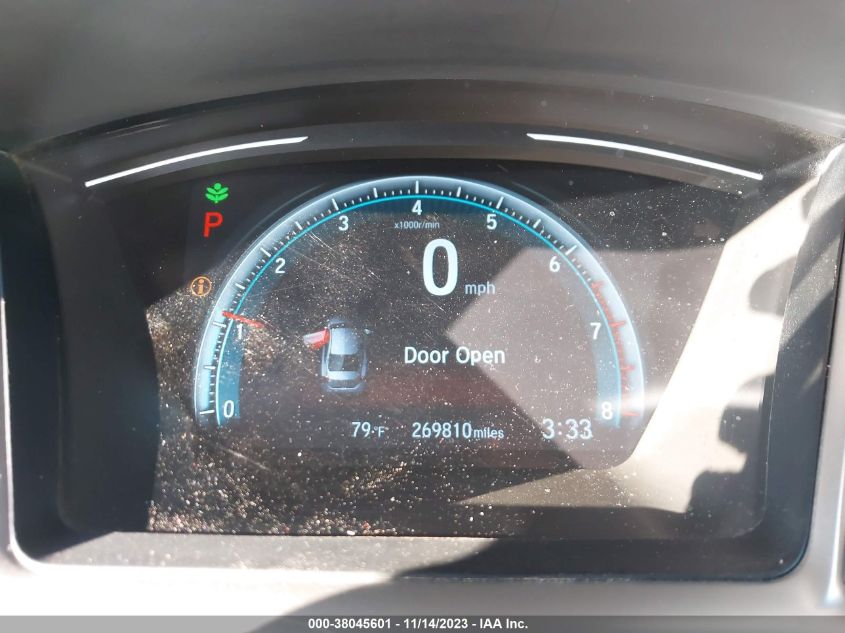 2017 HONDA CIVIC EX-L - 2HGFC1F76HH648012