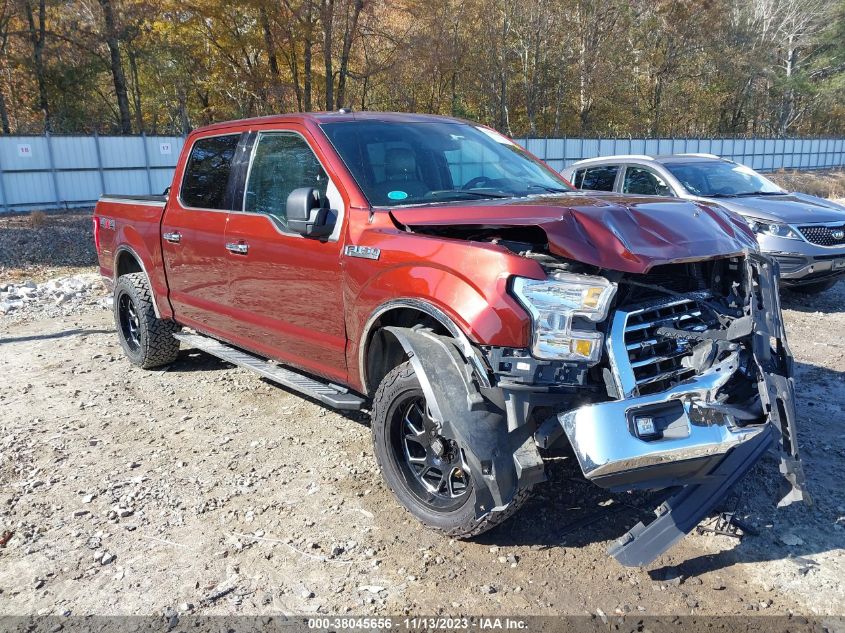 2016 FORD F-150 XLT - 1FTEW1EF4GFD36099