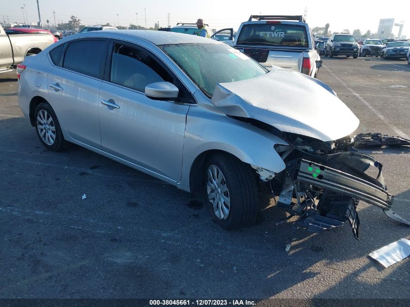 2015 NISSAN SENTRA S - 3N1AB7AP0FY281141