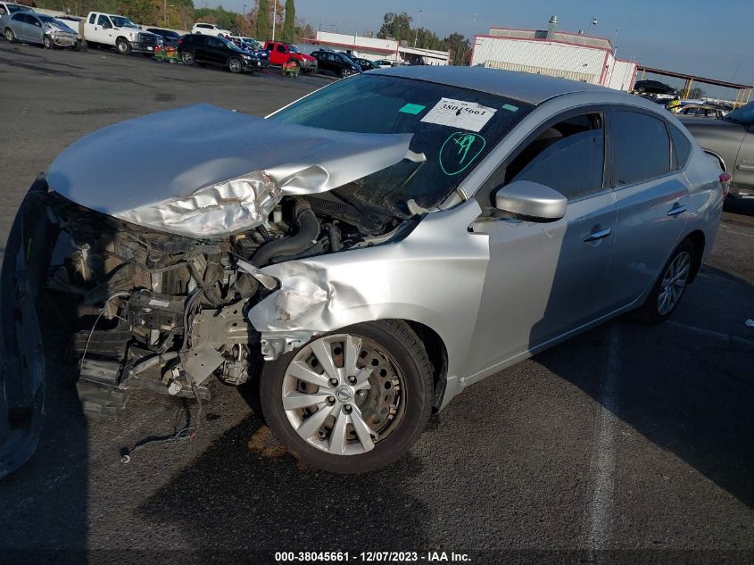 2015 NISSAN SENTRA S - 3N1AB7AP0FY281141