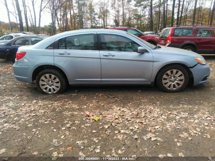 1C3CCBAB9DN598716 | 2013 CHRYSLER 200