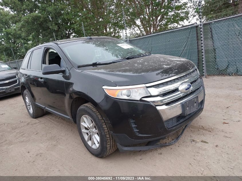 Lot #2539240444 2013 FORD EDGE SE salvage car