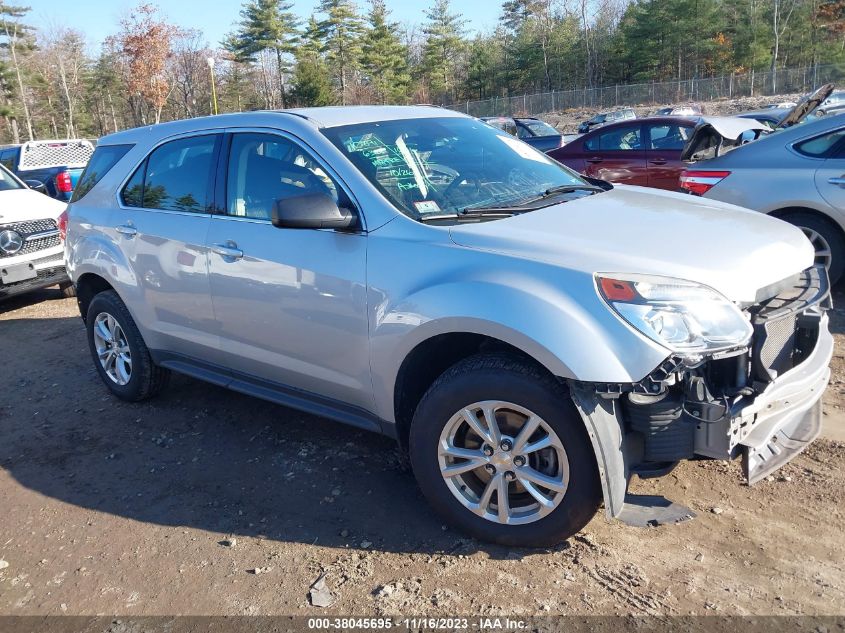 2017 CHEVROLET EQUINOX LS - 2GNFLEEK0H6213615