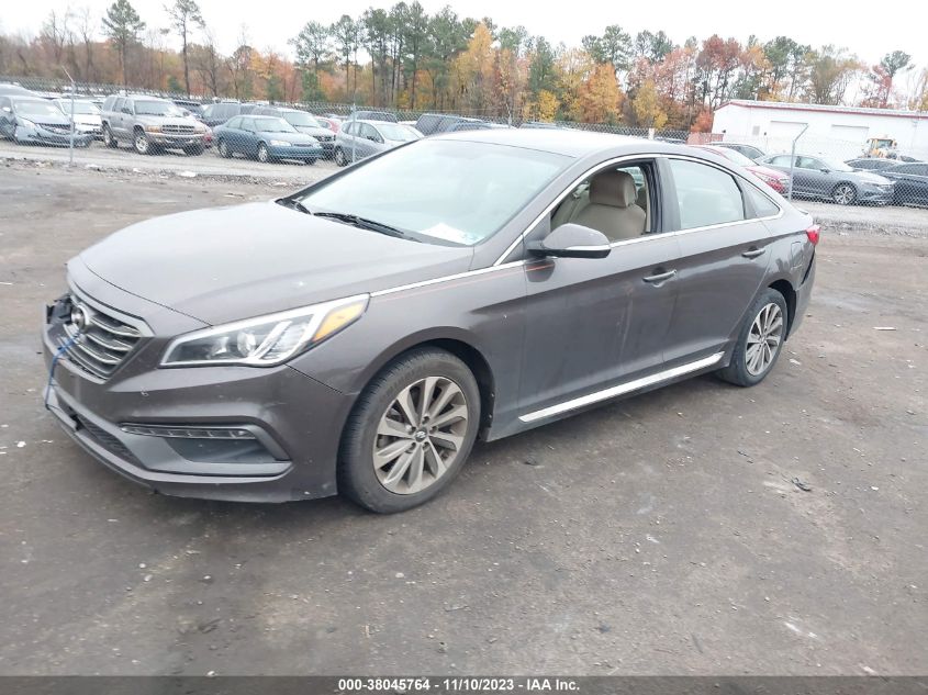 2016 HYUNDAI SONATA SPORT - 5NPE34AF2GH289841