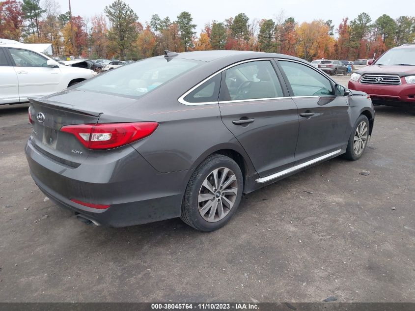 2016 HYUNDAI SONATA SPORT - 5NPE34AF2GH289841