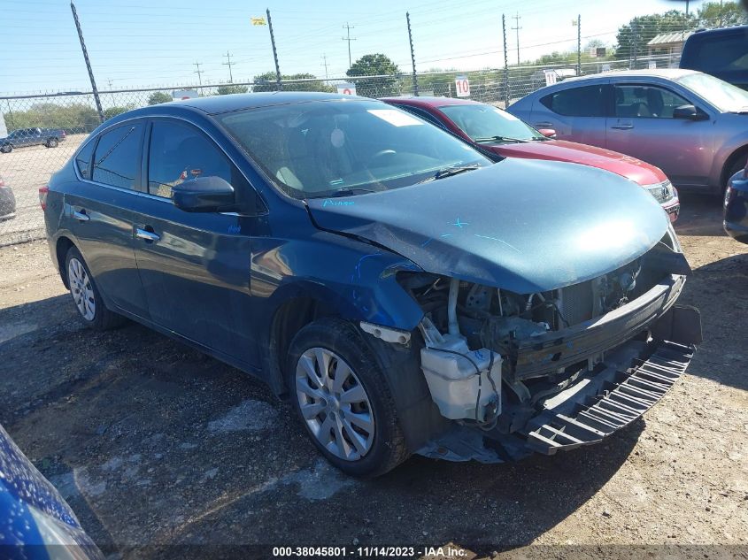 2015 NISSAN SENTRA S/SV/SR/SL - 3N1AB7AP3FL697052