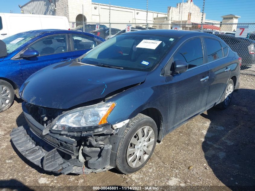 2015 NISSAN SENTRA S/SV/SR/SL - 3N1AB7AP3FL697052