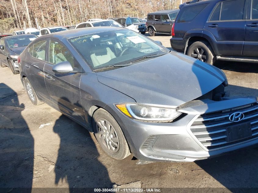 2017 HYUNDAI ELANTRA SE - KMHD74LF6HU124911