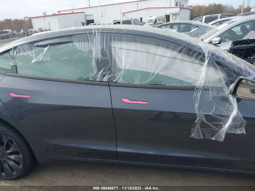 5YJ3E1EC6PF509822 Tesla Model 3 2023. Фото: 11