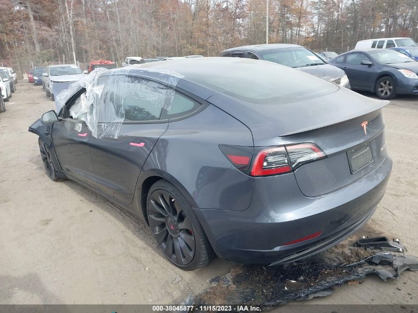 5YJ3E1EC6PF509822 Tesla Model 3 2023. Фото: 2