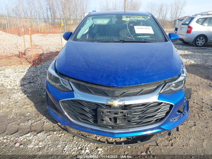 2019 CHEVROLET CRUZE LT - 1G1BE5SM9K7138260