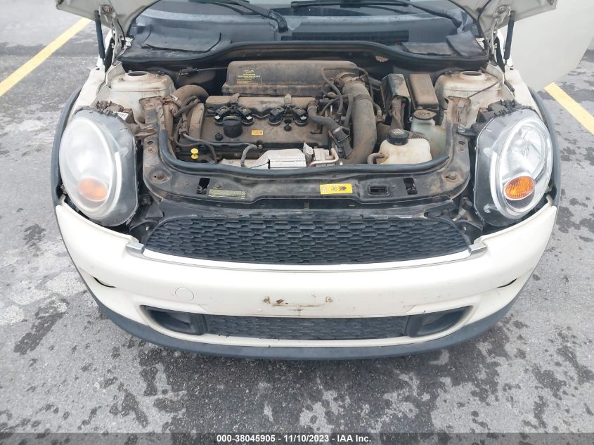2013 MINI CONVERTIBLE COOPER S WMWZP3C54DT550914