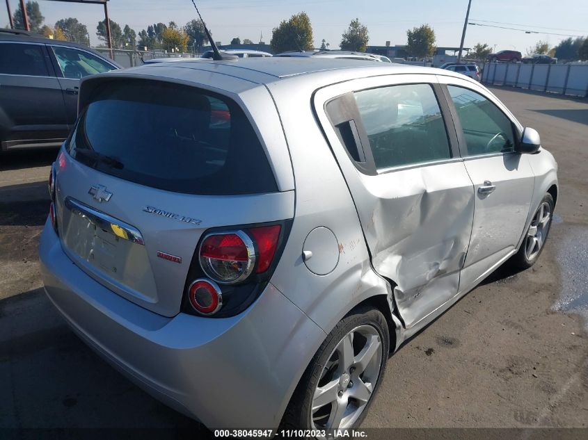 2014 CHEVROLET SONIC LTZ - 1G1JE6SB6E4221425