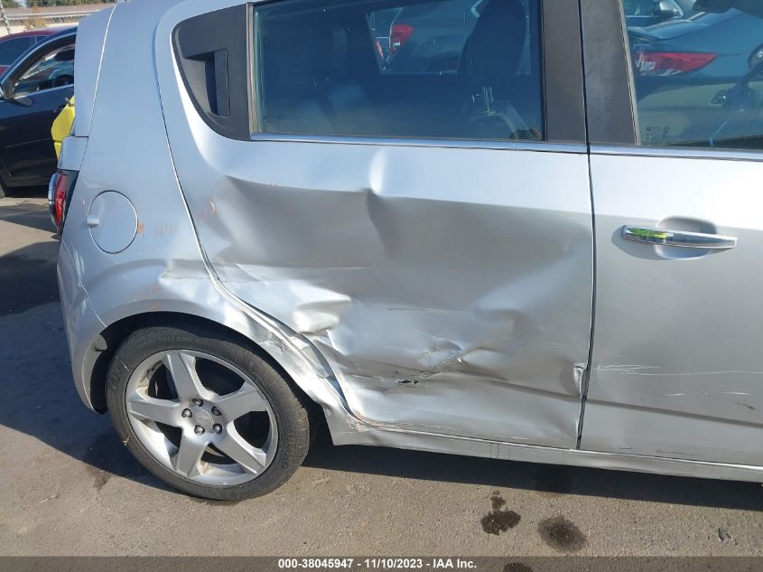 2014 CHEVROLET SONIC LTZ - 1G1JE6SB6E4221425