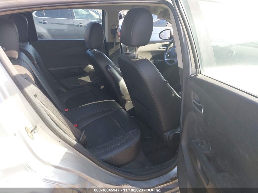 2014 CHEVROLET SONIC LTZ - 1G1JE6SB6E4221425