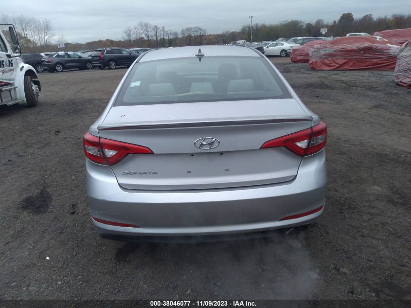 2015 HYUNDAI SONATA 2.4L SE - 5NPE24AF4FH199849