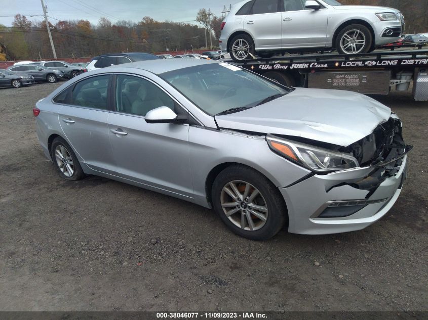 2015 HYUNDAI SONATA 2.4L SE - 5NPE24AF4FH199849