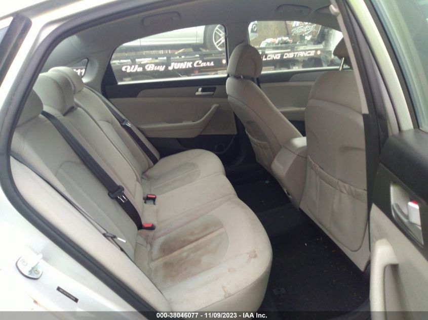 2015 HYUNDAI SONATA 2.4L SE - 5NPE24AF4FH199849