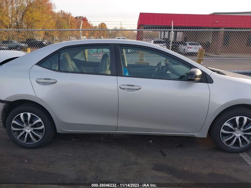 2016 TOYOTA COROLLA LE - 5YFBURHE6GP444968