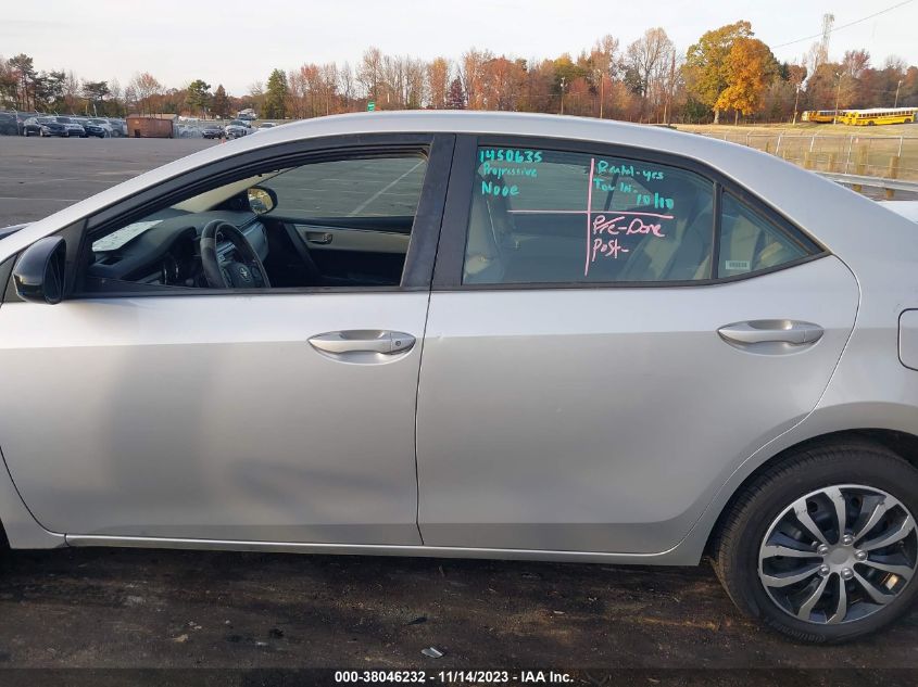 2016 TOYOTA COROLLA LE - 5YFBURHE6GP444968