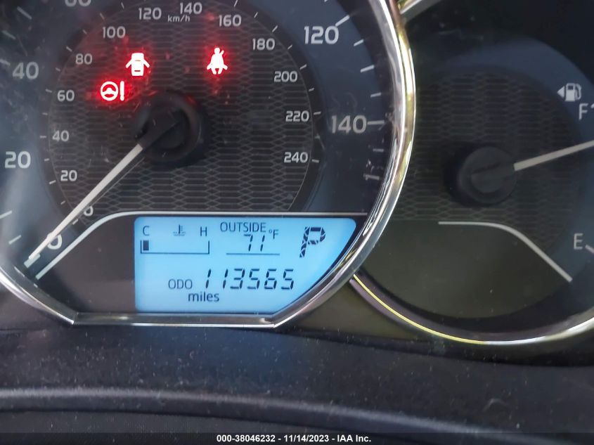 2016 TOYOTA COROLLA LE - 5YFBURHE6GP444968