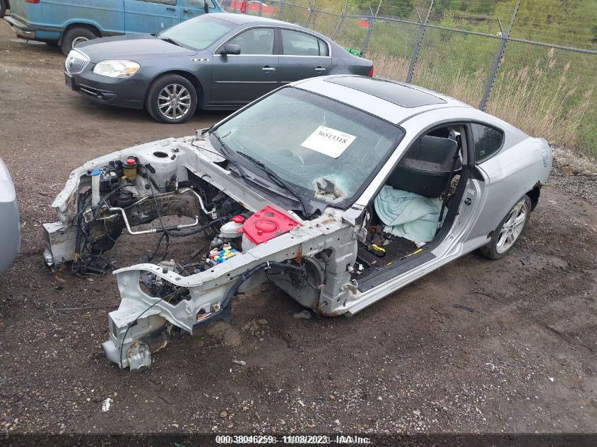 2006 HYUNDAI TIBURON VIN: KMHHN65F86U207950