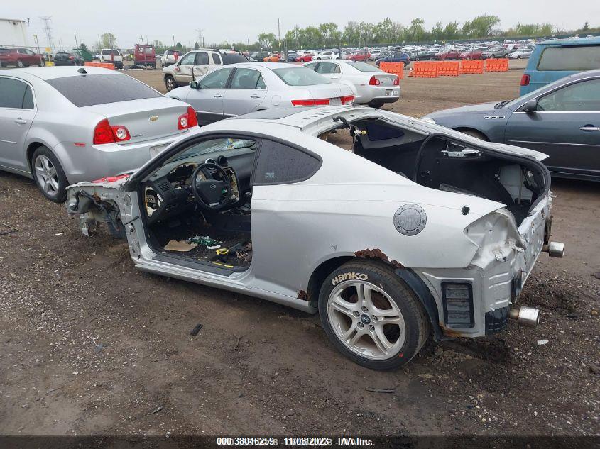 2006 HYUNDAI TIBURON VIN: KMHHN65F86U207950