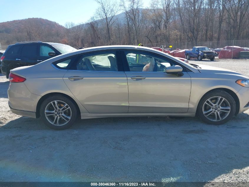 2018 FORD FUSION SE - 3FA6P0HD0JR130686