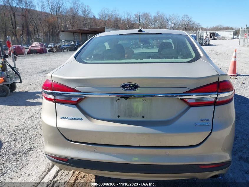 2018 FORD FUSION SE - 3FA6P0HD0JR130686