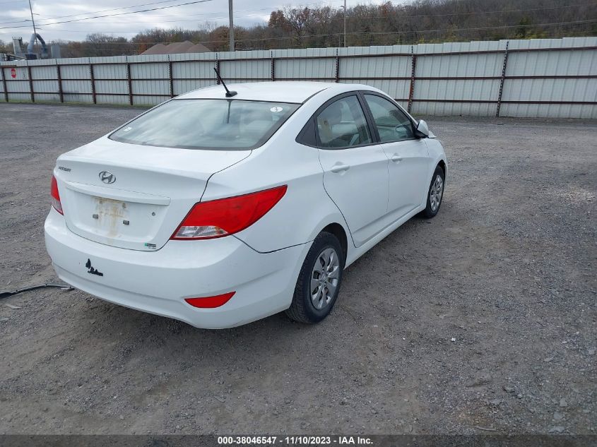 2017 HYUNDAI ACCENT SE - KMHCT4AE0HU186919