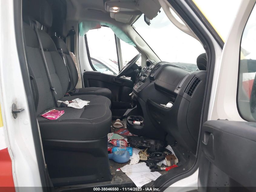 2019 RAM PROMASTER 2500 HIGH ROOF 159" WB 3C6TRVDG1KE518031