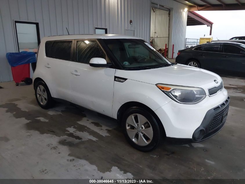 2015 KIA SOUL BASE - KNDJN2A26F7156755