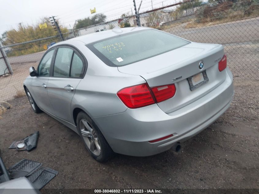 2013 BMW 320I XDRIVE - WBA3C3C50DF982397
