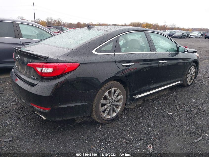 2016 HYUNDAI SONATA LIMITED - 5NPE34AF9GH321183