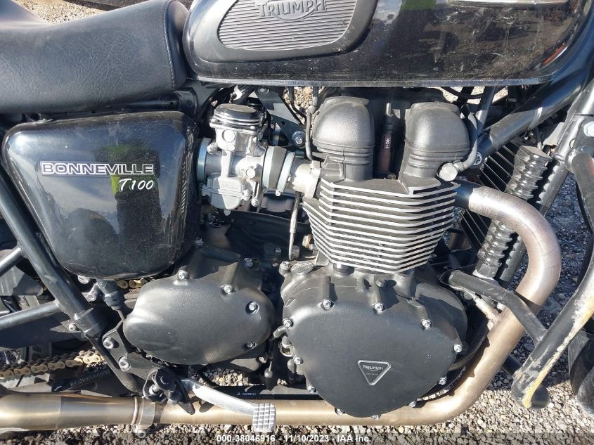 2015 TRIUMPH MOTORCYCLE BONNEVILLE T100 SMT910K18FT675498